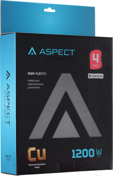 Изображение товара Набор для подключения автоакустики ASPECT AWK-4.2PRO