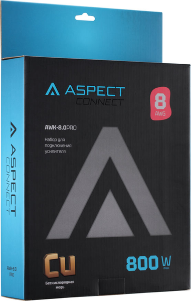 Изображение товара Набор для подключения автоакустики ASPECT AWK-8.0PRO