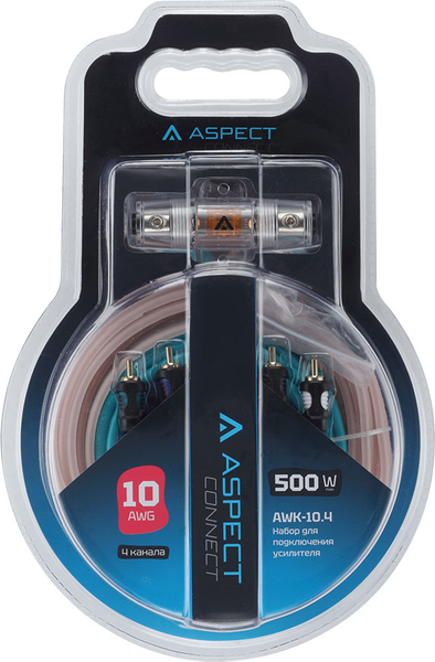 Изображение товара Набор для подключения автоакустики ASPECT AWK-10.4