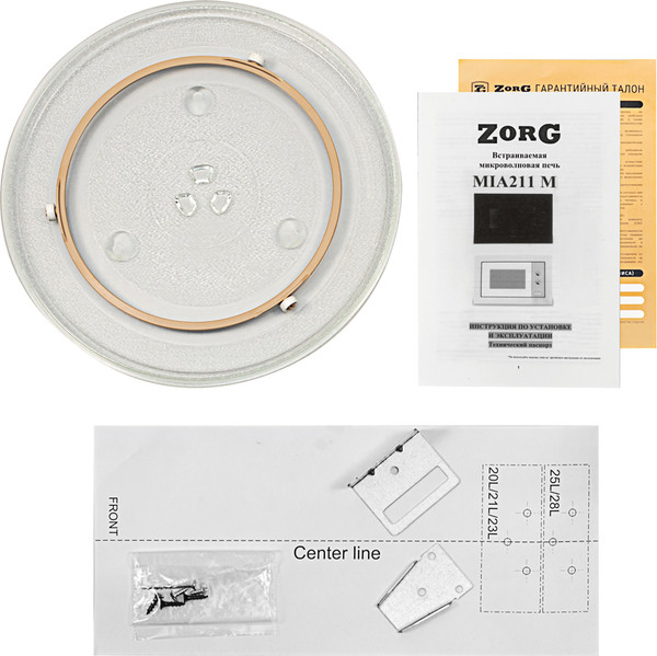 Изображение товара Микроволновая печь ZORG MIA211 M (белый)