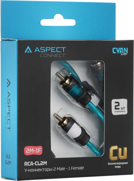 Изображение товара Кабель ASPECT RCA-CL2M