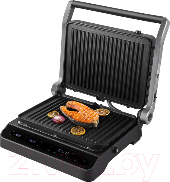Изображение товара Электрогриль Endever Grillmaster 245 (серебристый/черный)
