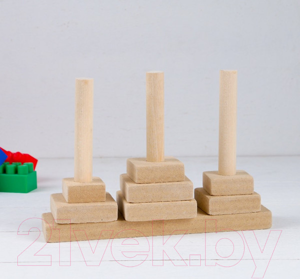 Изображение товара Настольная игра Задира Плюс Башня. Джанга Ханойская / 4636915