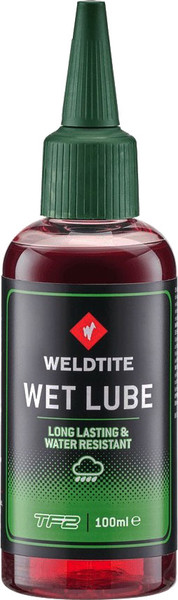 Изображение товара Средство по уходу за велосипедом Weldtite TF2 Extreme Wet Chain Lubricant / 7-03137-MXM (100мл)