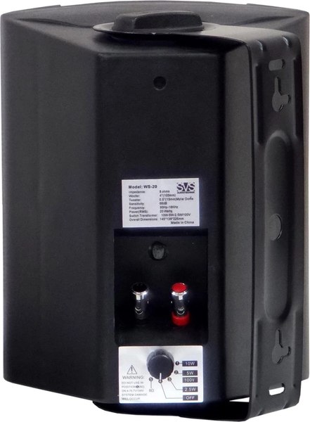 Изображение товара Настенная акустика SVS Audiotechnik WS-20 (черный)