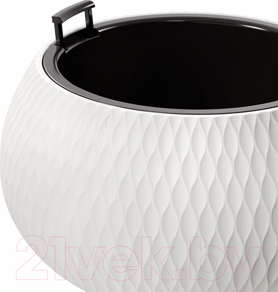 Изображение товара Кашпо Альтернатива Жемчужина / М8728 (7л, белый)