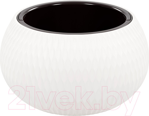 Изображение товара Кашпо Альтернатива Жемчужина / М8728 (7л, белый)