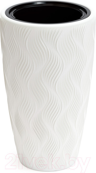 Изображение товара Кашпо Альтернатива Флэйм / М8884 (42л, белый)