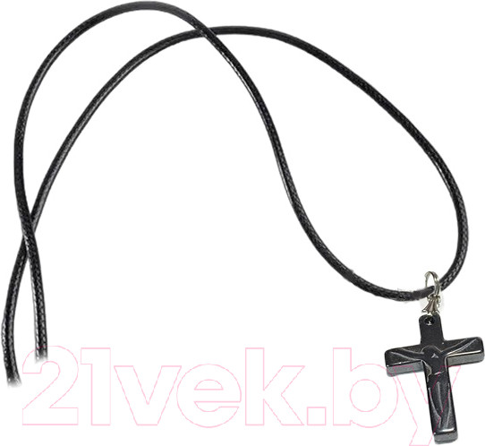 Изображение товара Подвеска Wolves Крестик Гематит №2 41028