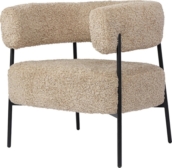 Изображение товара Кресло мягкое Bergenson Bjorn HugMe / BB0000687 (миндальное молоко)