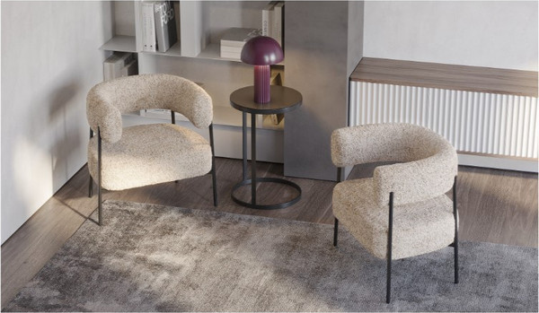 Изображение товара Кресло мягкое Bergenson Bjorn HugMe / BB0000687 (миндальное молоко)