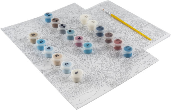 Изображение товара Картина по номерам Lori По волнам / Кпн-284