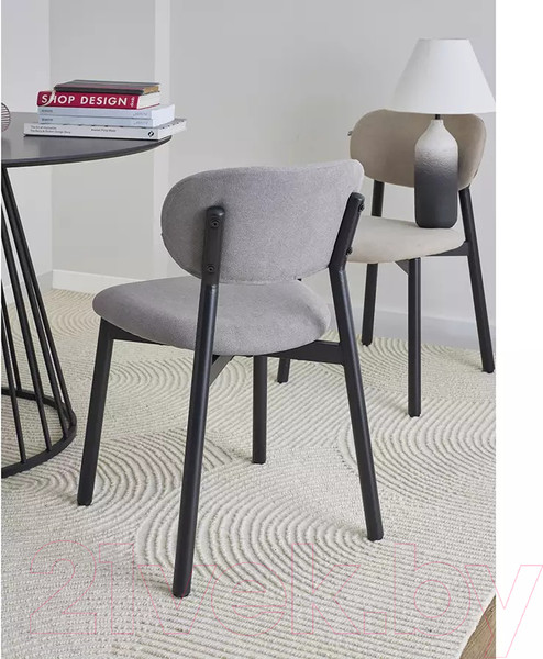 Изображение товара Стул Bergenson Bjorn Round / BB0000685 (дымчато-серый)