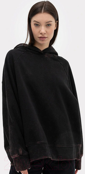 Изображение товара Худи Mark Formelle 122745 (р.164/170-84-90, эйсид на черном)
