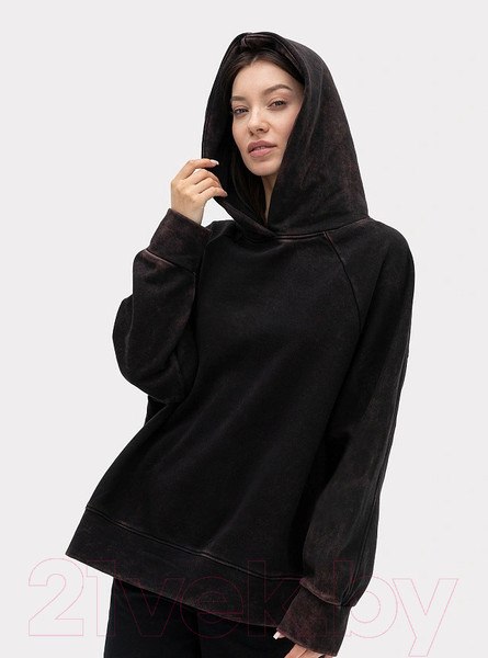 Изображение товара Худи Mark Formelle 122745 (р.164/170-84-90, эйсид на черном)