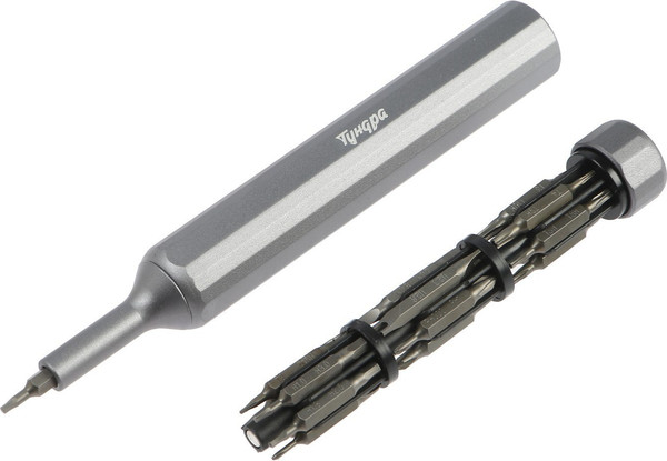 Изображение товара Отвертка Tundra 10121115 (с набором бит)