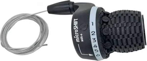 Изображение товара Манетка для велосипеда MicroShift Twist Type / MS25-6R