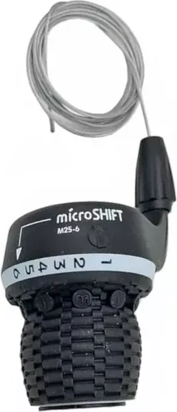 Изображение товара Манетка для велосипеда MicroShift Twist Type / MS25-6R