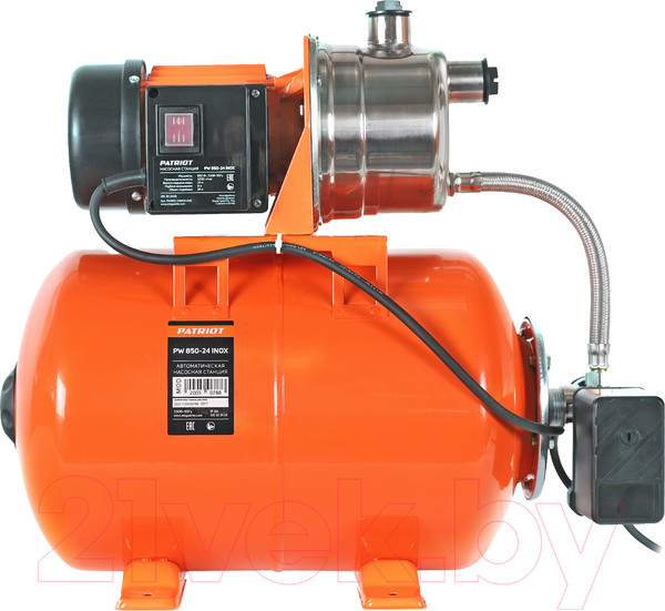 Изображение товара Насосная станция PATRIOT PW 850-24 INOX