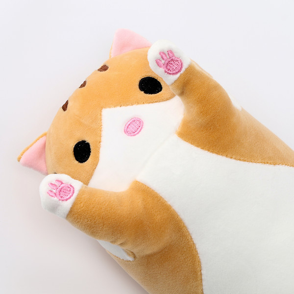 Изображение товара Подушка-игрушка Sima-Land Котик / 10126934 (рыжий)