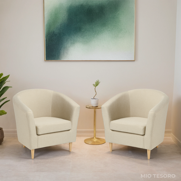 Изображение товара Кресло мягкое Mio Tesoro Тунне (Queen Sand)