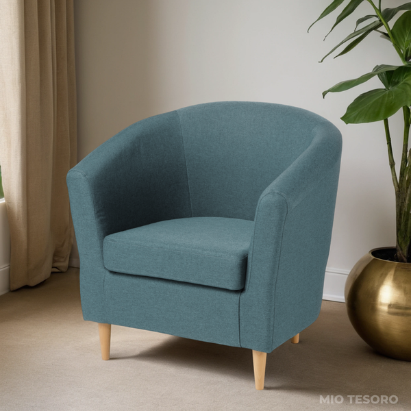 Изображение товара Кресло мягкое Mio Tesoro Тунне (Queen Teal)