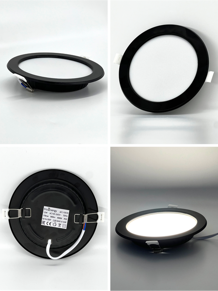 Изображение товара Точечный светильник Truenergy 12W 4000K IP20 /10039 (черный)