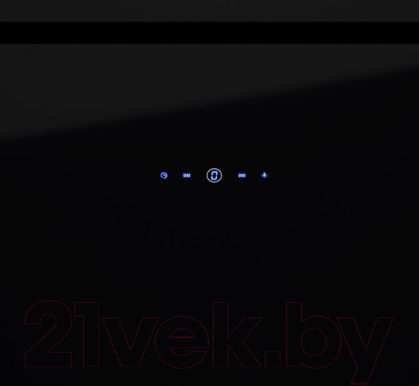 Изображение товара Вытяжка наклонная Lex Furia 600 (черный)