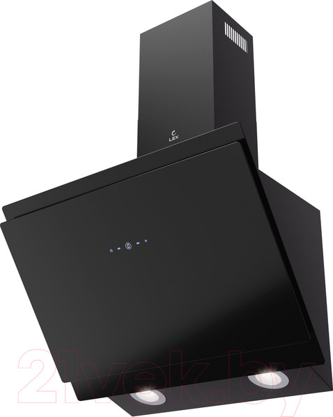 Изображение товара Вытяжка наклонная Lex Furia 600 (черный)