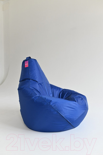 Изображение товара Бескаркасное кресло Mio Tesoro Груша XL / GF-110x80-SI (синий)