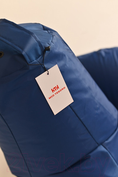 Изображение товара Бескаркасное кресло Mio Tesoro Груша XL / GF-110x80-SI (синий)