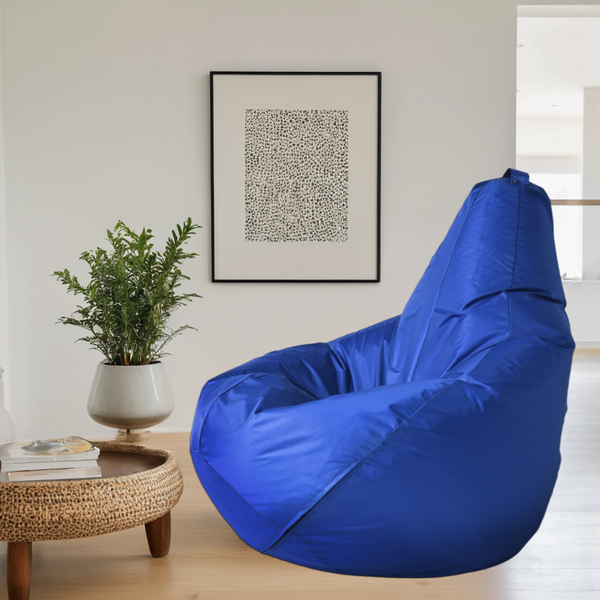 Изображение товара Бескаркасное кресло Mio Tesoro Груша XL / GF-110x80-SI (синий)