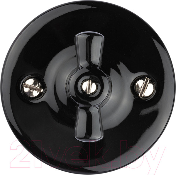 Изображение товара Выключатель TDM Болонь SQ1820-0210 (черный)