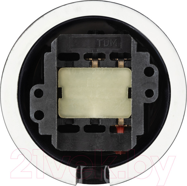 Изображение товара Выключатель TDM Болонь SQ1820-0211 (черный)