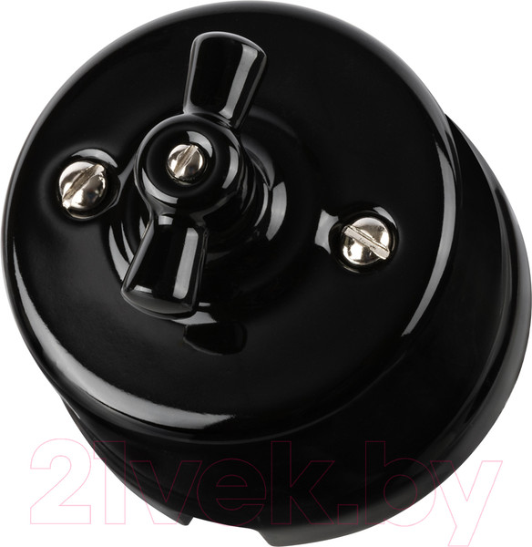 Изображение товара Выключатель TDM Болонь SQ1820-0211 (черный)