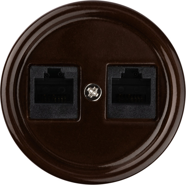 Изображение товара Розетка TDM Болонь SQ1820-0451 (коричневый)