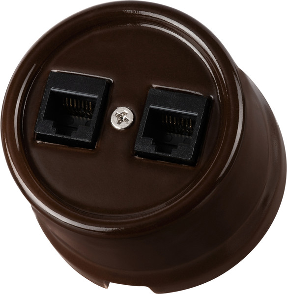 Изображение товара Розетка TDM Болонь SQ1820-0451 (коричневый)