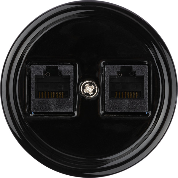 Изображение товара Розетка TDM Болонь SQ1820-0251 (черный)