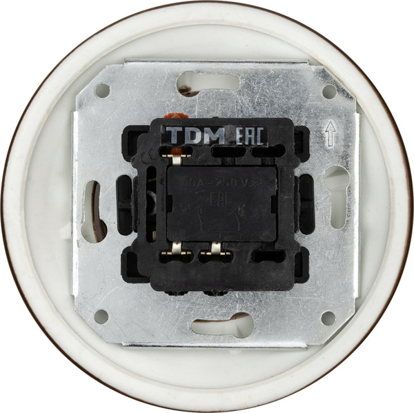 Изображение товара Выключатель TDM Болонь / SQ1820-0415 (коричневый)
