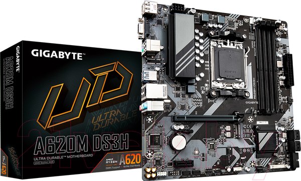 Изображение товара Материнская плата Gigabyte A620M DS3H
