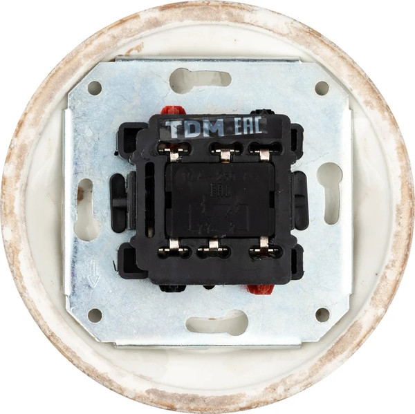 Изображение товара Выключатель TDM Болонь SQ1820-0115 (мраморный)