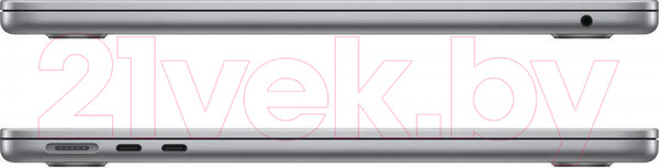 Изображение товара Ноутбук Apple MacBook Air 13" M2 2022 512GB / Z15S000MW (серый космос)
