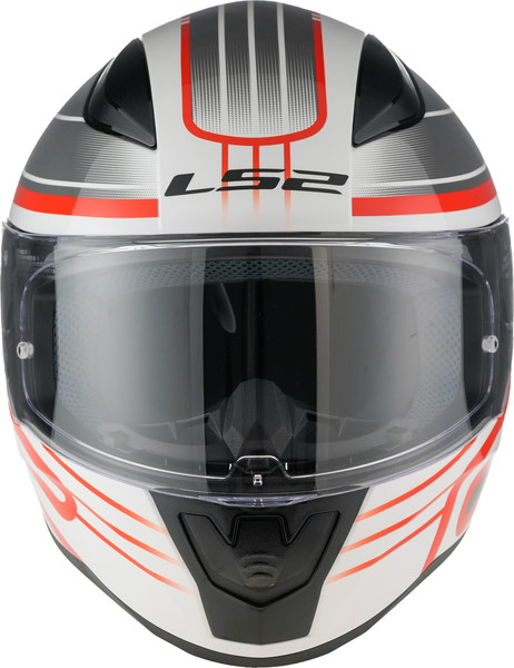 Изображение товара Мотошлем LS2 FF353 Rapid 2 Circuit (XL, белый/красный)