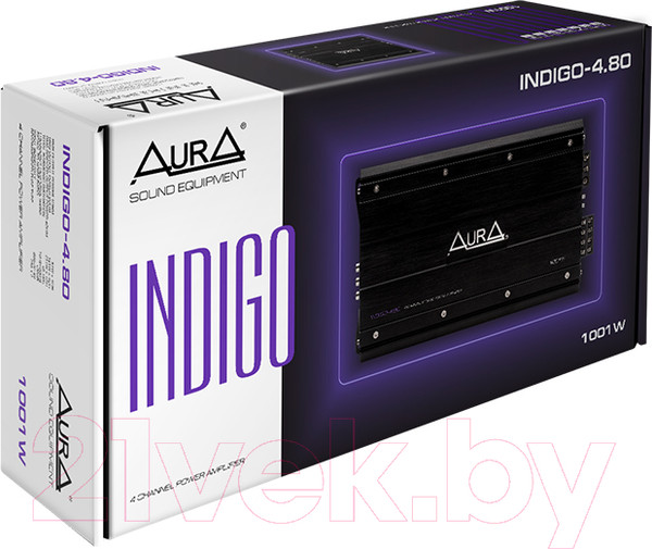 Изображение товара Автомобильный усилитель AURA Indigo-4.80