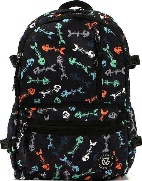 Изображение товара Рюкзак Valigetti 308-M299-5-BLK (черный)