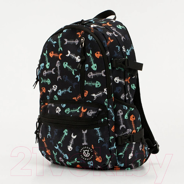 Изображение товара Рюкзак Valigetti 308-M299-5-BLK (черный)