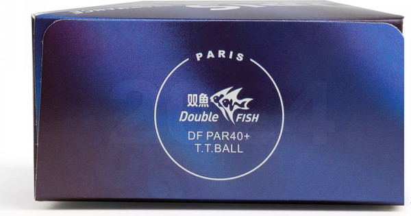 Изображение товара Набор мячей для настольного тенниса Double Fish Paris 2024 Olympic Games 3 / PAR40+ (6шт)