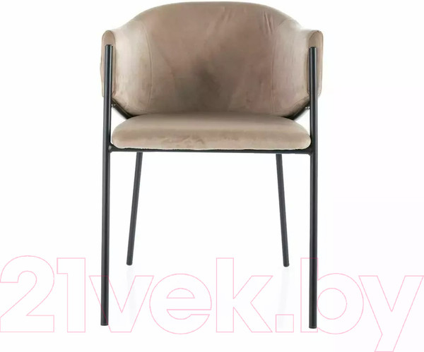 Изображение товара Стул Signal Bono (Velvet Bluvel 28 бежевый/черный)