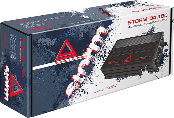 Изображение товара Автомобильный усилитель AURA Storm-D4.150