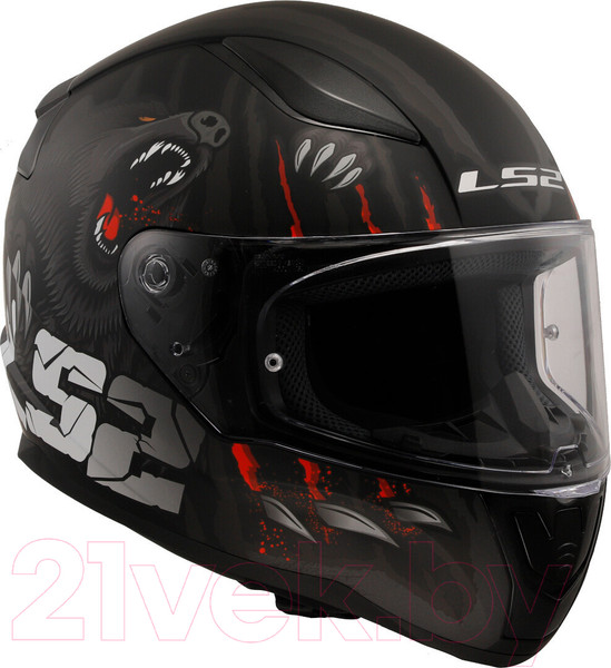 Изображение товара Мотошлем LS2 FF353 Rapid 2 Claw (L, черный)